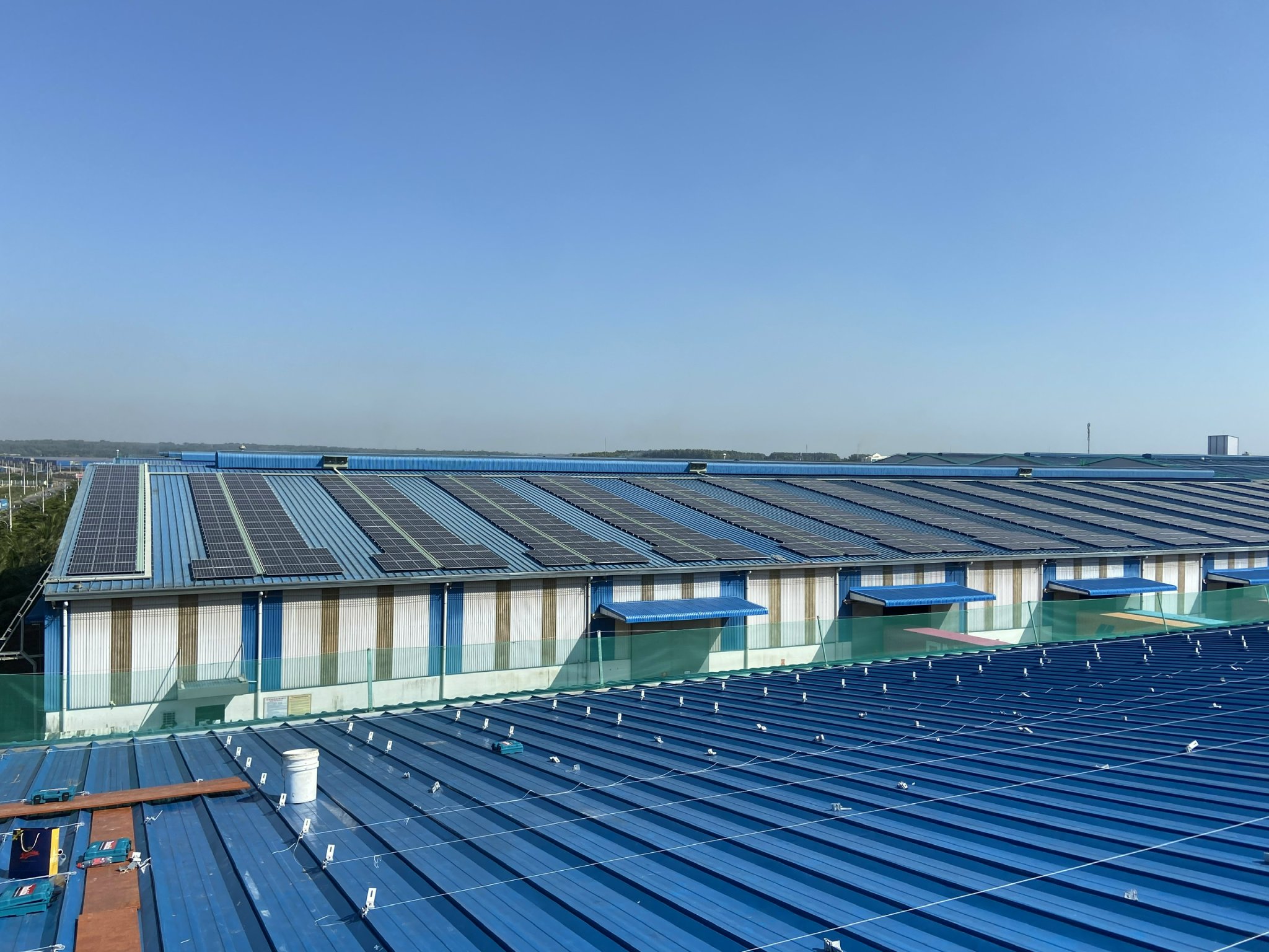 Dự án điện mặt trời áp mái ICD Long Bình Đồng Nai